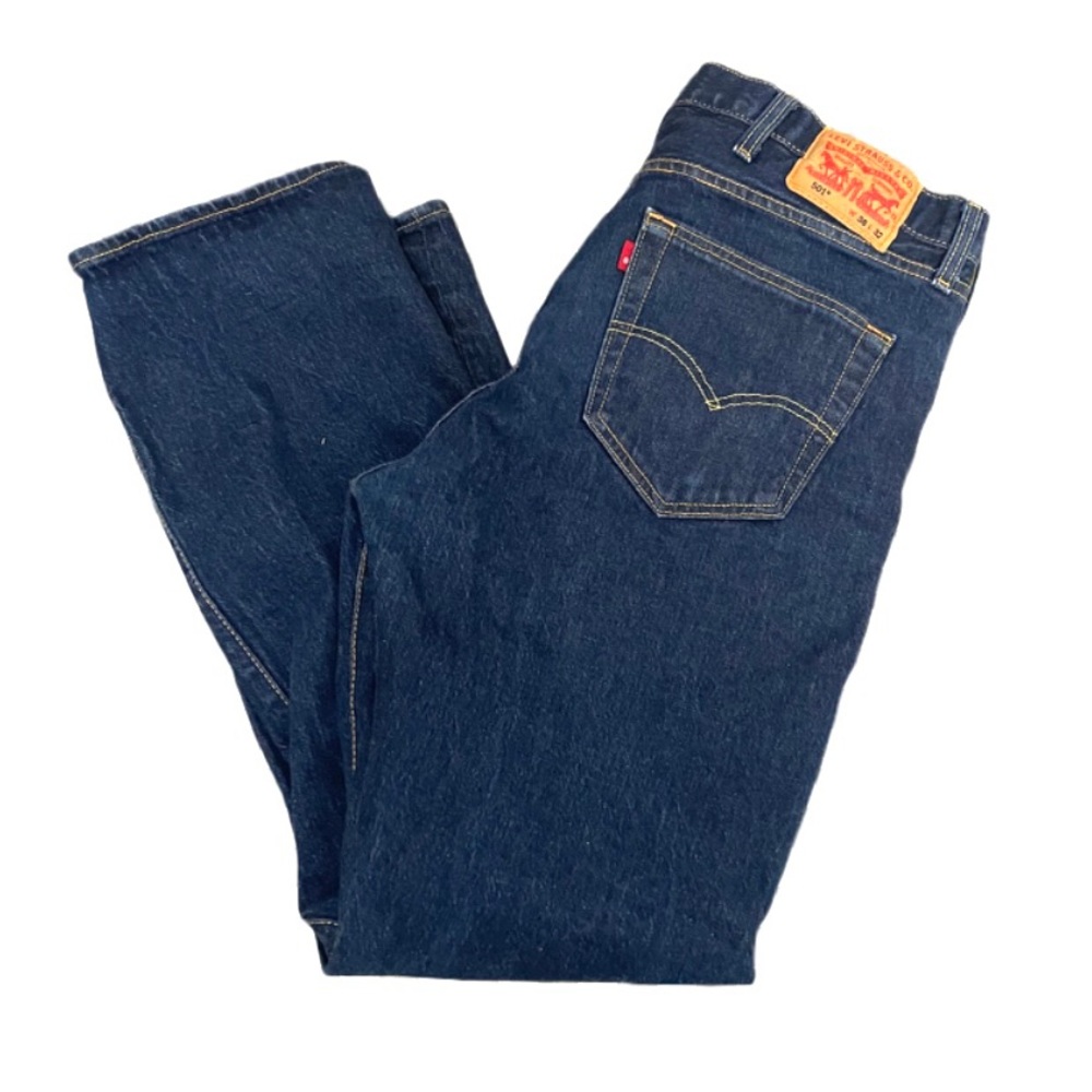 Mens Levi’s 501 buttonfly jeans 38/32
